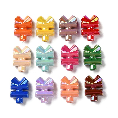 UV Plating Acrylic Beads MACR-D029-11-1