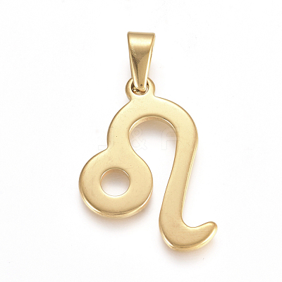 304 Stainless Steel Pendants STAS-L210-06D-G-1