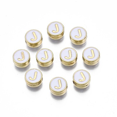 Alloy Enamel Beads ENAM-N052-006-01J-RS-1