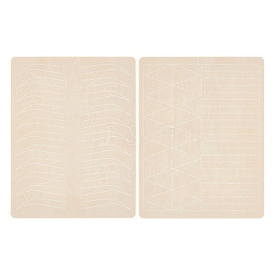 Microblading Rubber Eyebrow Tattoo Practice Skin MRMJ-WH0069-12-1