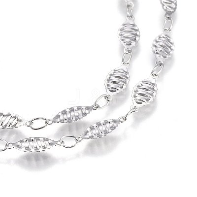 Tarnish Resistant 304 Stainless Steel Link Chains STAS-P219-54-1