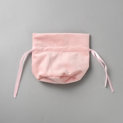 Velvet Candy Storage Drawstring Bags AJEW-CJC0816-001-1
