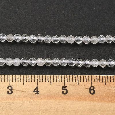 Natural Quartz Crystal Beads Strands G-B145-A02-3mm-1