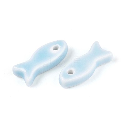 Handmade Porcelain Ceramic Beads PORC-T134-01A-1