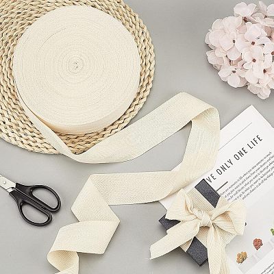Cotton Cotton Twill Tape Ribbons OCOR-WH0057-30I-03-1