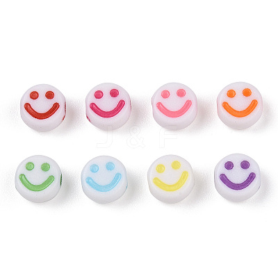 Opaque Craft Acrylic Beads MACR-S369-003B-01-1