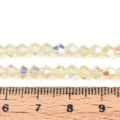 Transparent Glass Beads Strands EGLA-N021-4mm-07-1