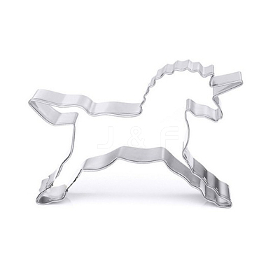 Tarnish Resistant 304 Stainless Steel Cookie Cutters DIY-E012-34-1