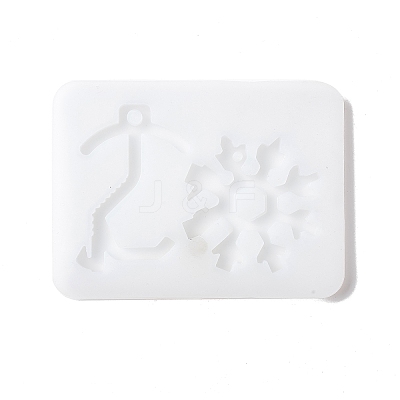 Key & Snowflake Shape DIY Pendant Silicone Molds LS-DIY-F114-17-1