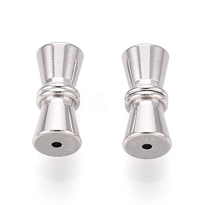 925 Sterling Silver Screw Clasps STER-T008-50S-02-1