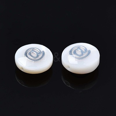 Natural Freshwater Shell Beads SHEL-N003-22-08P-1