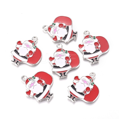 Alloy Enamel Pendants X-ENAM-P103-1-1