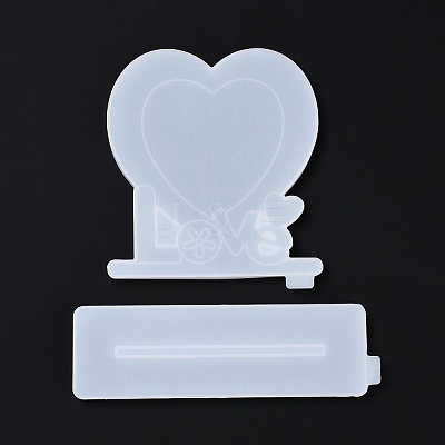 Valentine's Day Theme DIY Silicone Molds DIY-G046-02-1