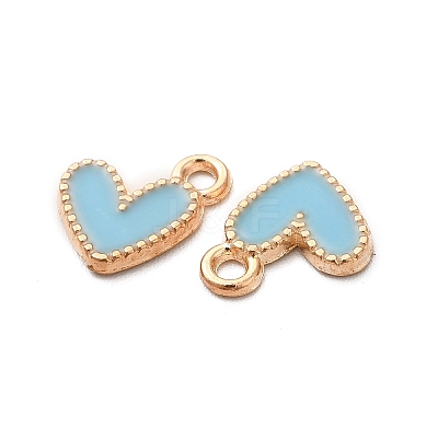 Alloy Enamel Charms FIND-G055-20G-03-1