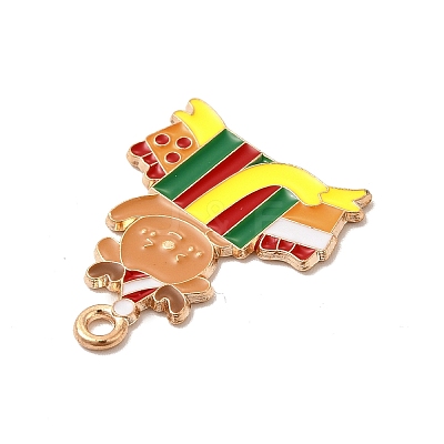 Christmas Theme Alloy Enamel Pendants LS-ENAM-C010-01C-1