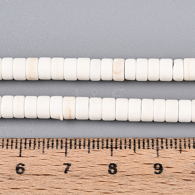 Synthetic Howlite Beads Strands G-N352-08B-1