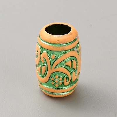 Resin European Beads RESI-WH20010-19H-1