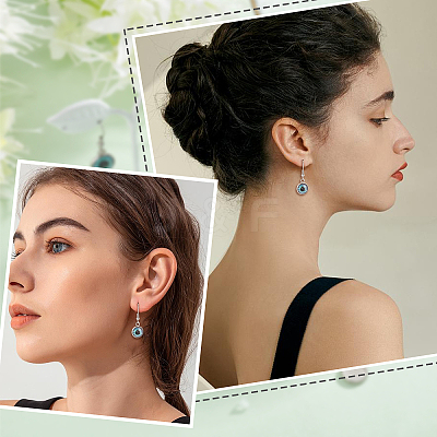 DIY Gragon Eye Dangle Earring Making Kit DIY-DC0001-69-1