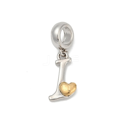 Brass European Dangle Charms LS-KK-Z097-01I-GP-1