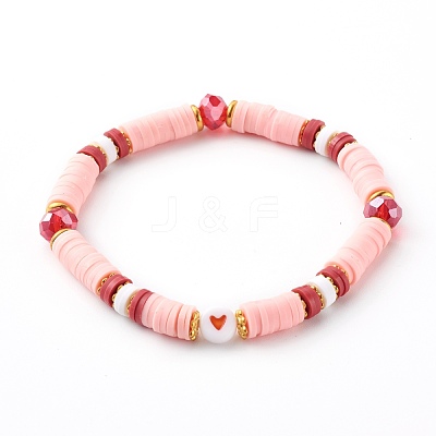Stretch Beaded Bracelets Sets BJEW-JB06201-1