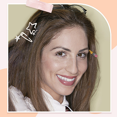 10pcs Iron Alloy Snap Hair Clips PHAR-CP0001-25-1