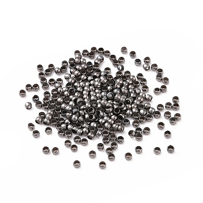 Brass Crimp Beads E002-NFB-1