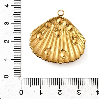 304 Stainless Steel Pendants STAS-Z149-09G-1