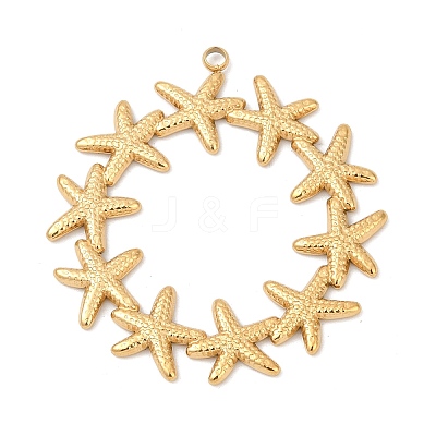 304 Stainless Steel Pendants STAS-C121-47A-G-1