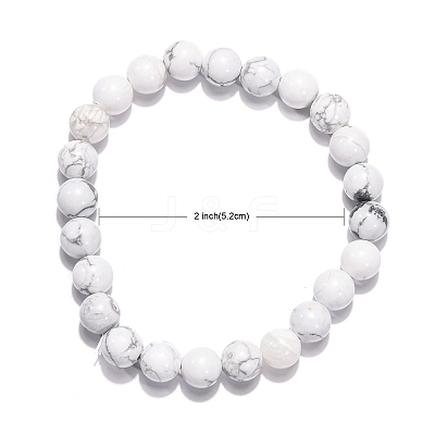 Natural Gemstone Stretchy Bracelets BJEW-G073-12-1