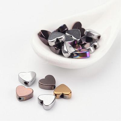 Non-magnetic Synthetic Hematite Beads X-G-Q883-6x6mm-M-1