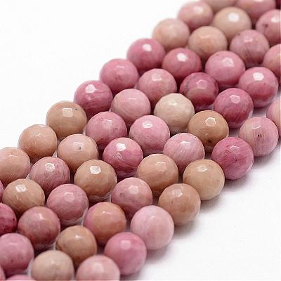 Natural Rhodonite Beads Strands G-D840-16-10mm-1