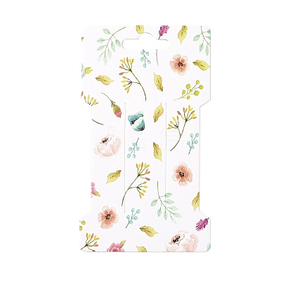 Paper Hair Clip Display Cards DIY-B061-06B-08-1