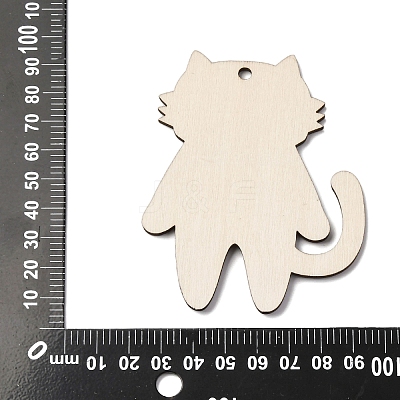 Halloween Printed Wooden Big Pendants LS-WOOD-I016-01C-1