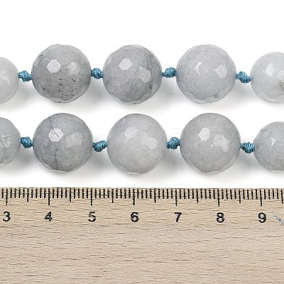 Natural White Jade Beads Strands G-Z105-A01-01B-1