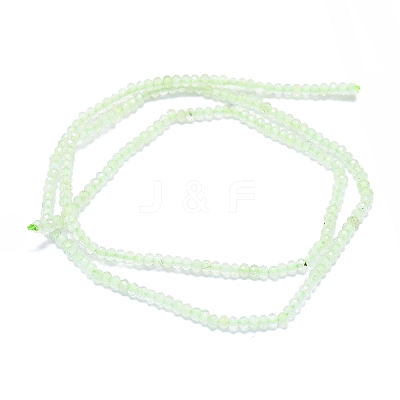 Natural Prehnite Beads Strands G-G106-A26-01-1