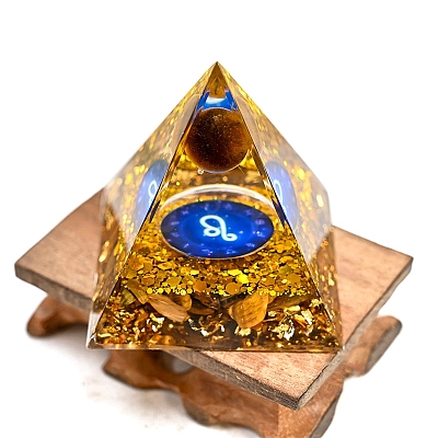Constellation Orgonite Pyramid Resin Energy Generators PW-WG5E2FD-07-1