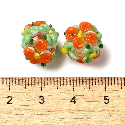 Handmade Lampwork Beads LAMP-B025-03B-12-1