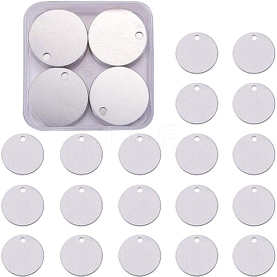 Aluminum Blank Pendants ALUM-BC0001-01P-1