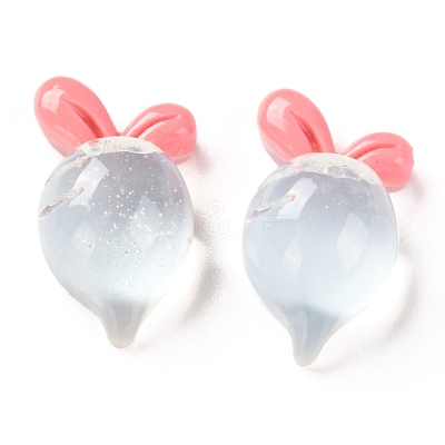Transparent Resin Cabochons CRES-J046-02D-1