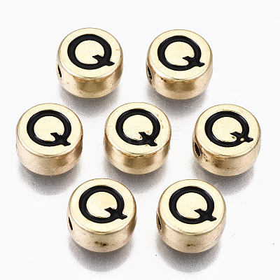 Alloy Enamel Beads ENAM-S122-029Q-RS-1