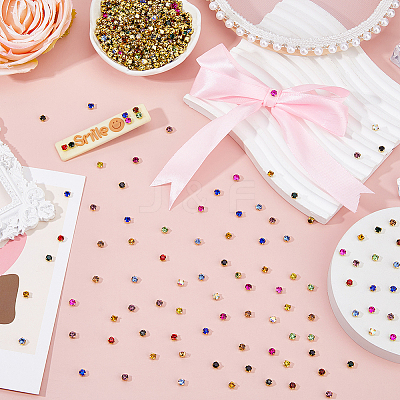 1300pcs Glass Sew on Rhinestone FIND-HS0001-62C-1