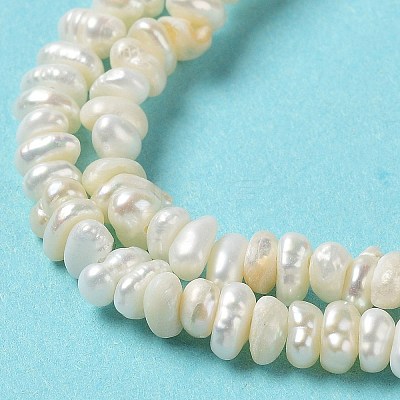 Natural Keshi Pearl Beads Strands PEAR-J007-46-1