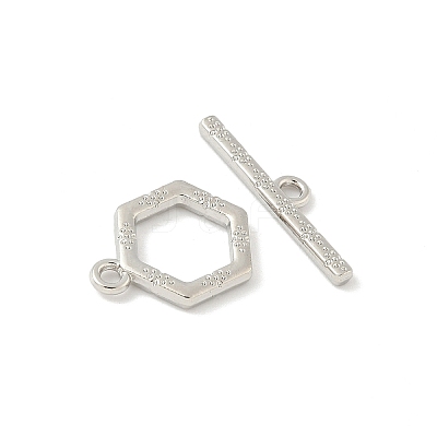 Alloy Toggle Clasps FIND-B047-10P-1