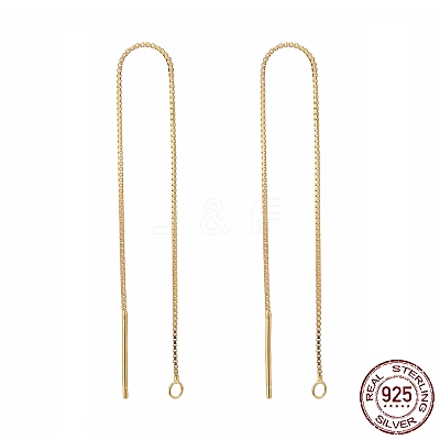 Sterling Silver Earring Findings X-STER-E051-C-01G-1