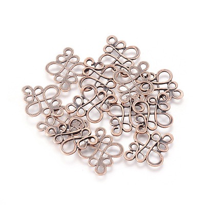 Tibetan Style Links connectors TIBE-4876-R-NR-1