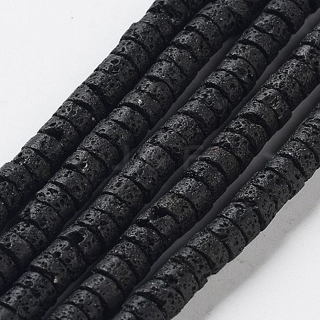 Natural Lava Rock Beads Strands G-D085-B01-01-1