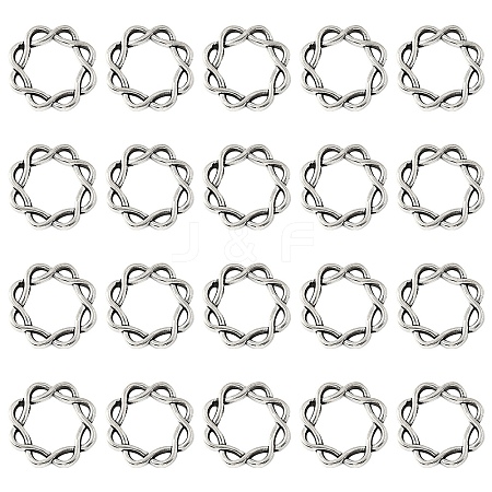 60Pcs Alloy Bead Frame FIND-YW0008-76-1