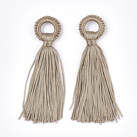 Polyester Tassel Big Pendant Decorations FIND-S274-09-1