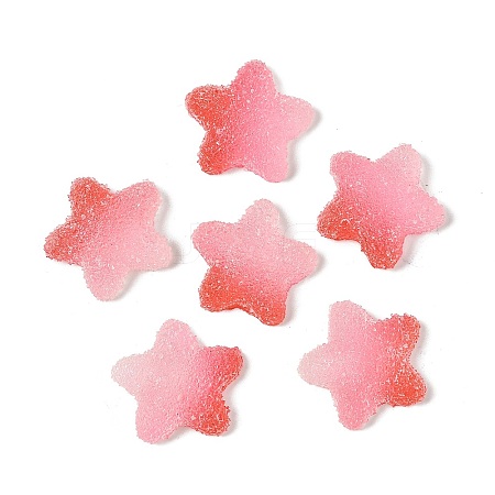 Imitation Candy Food Style Resin Cabochons RESI-R461-02J-1