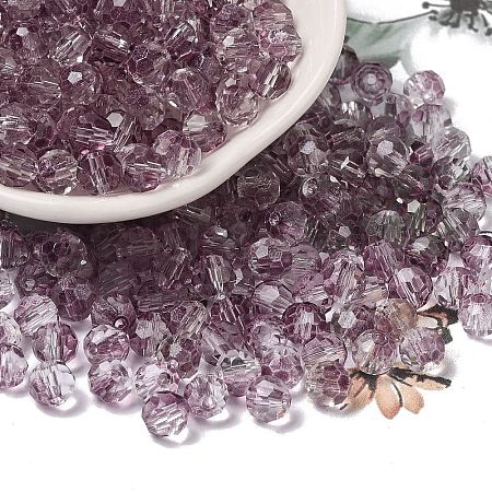 Transparent Colours Glass Round Beads SEED-F006-04A-06-1